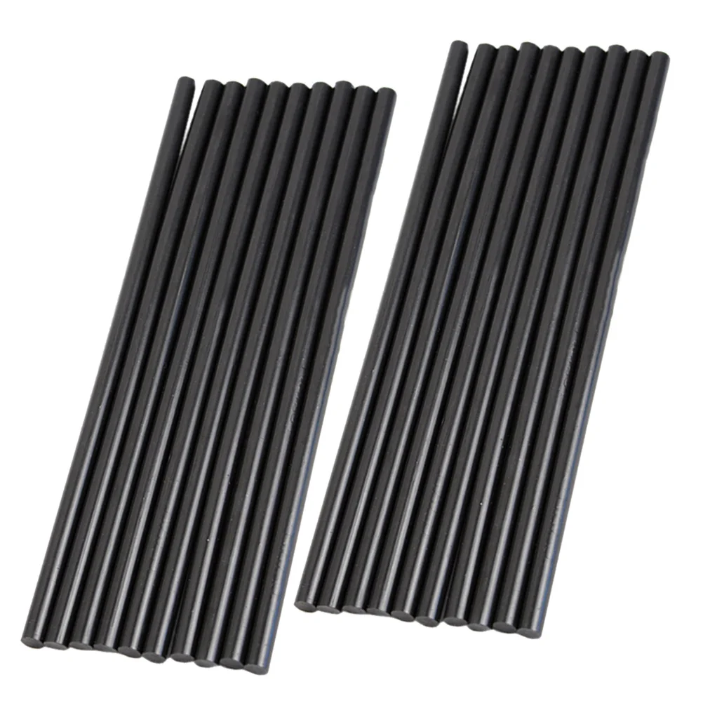 100 قطعة عصي صمغ يسيح بالحرارة لاصق قوي شفاف مرن لتقوم بها بنفسك أداة إصلاح الحرفية للخشب والمعادن والزجاج والبلاستيك والسيراميك #4