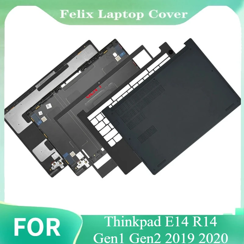 Repalce Cover LCD Back Cover For Thinkpad E14 R14 Gen1 Gen2 2019 2020 Front  Bezel Palmrest Bottom Case Notebook Housing Cover