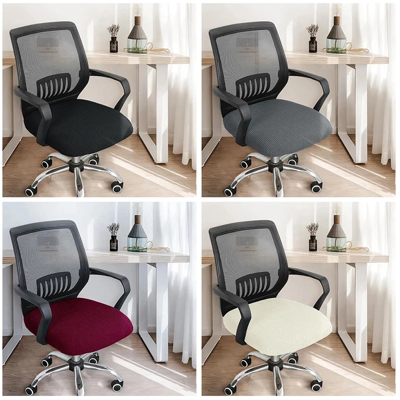 1pc Gamer Chairs Cover Spandex Elasticity Office Stretch Computer Chair Covers Gaming Anti-dust Armchair Cover Beef Tendon Seat