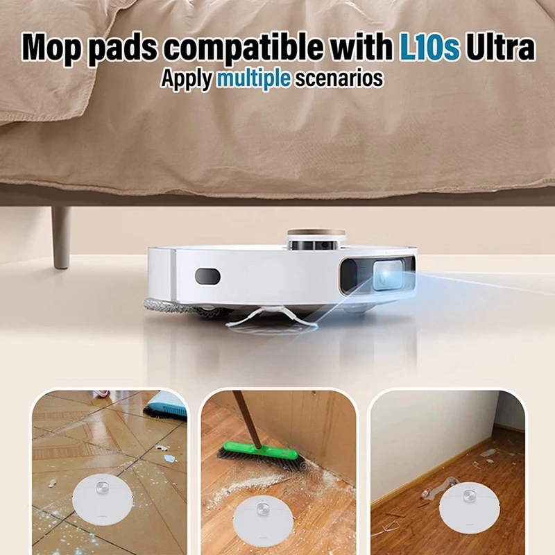 ترقية وظيفية! منصات ممسحة دوارة ل Dreame Bot L10S Pro L10S Ultra B101CN S10 S10 Pro روبوت المكنسة الكهربائية استبدال