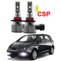 2pcs Led Car Fog Lamp For Seat Altea 2005-2010 LED Front Fog Light Bulb Canbus 6000K CSP Chips