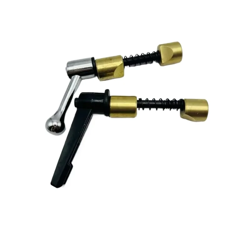 CNC Milling Machine Parts B148-153 Feather Lock Bolt Handle 5/16 Milling Cutter Brass Sleeve
