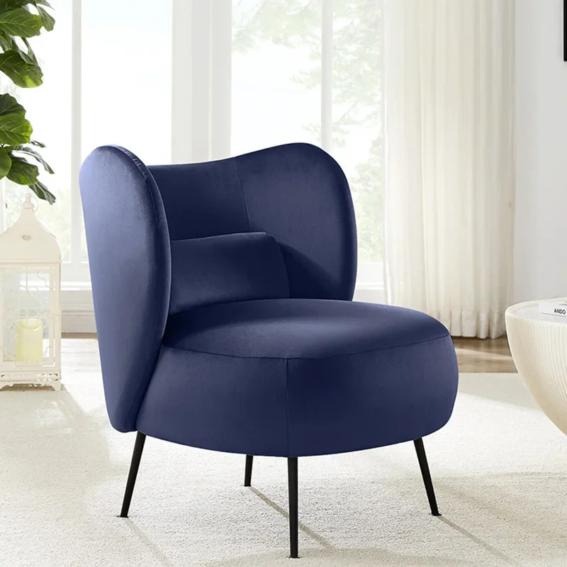 Fabric Beauty Chair Simple Apartment Nordic Small Chair Trending Relax Sillones Para Sala De Estar Living Room Furniture