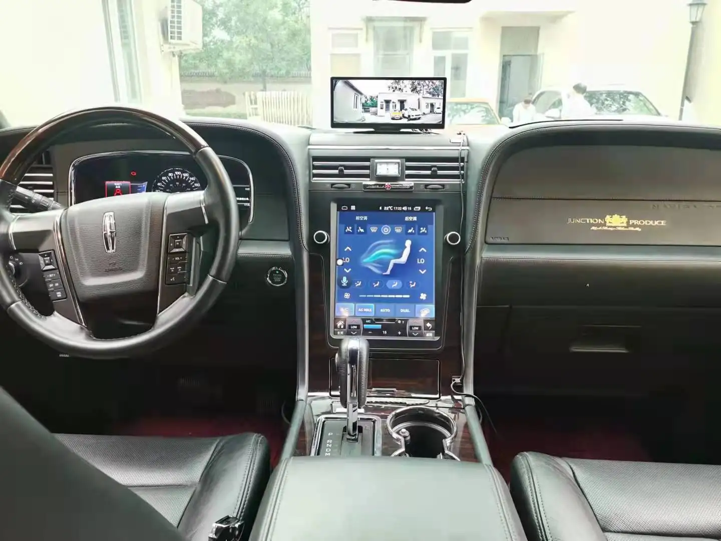 مشغل وسائط متعددة للسيارات لينكولن نافيجيتور 2014 2015 2016 2017 Carplay Car GPS Navi Android Radio Coche Bluetooth #5