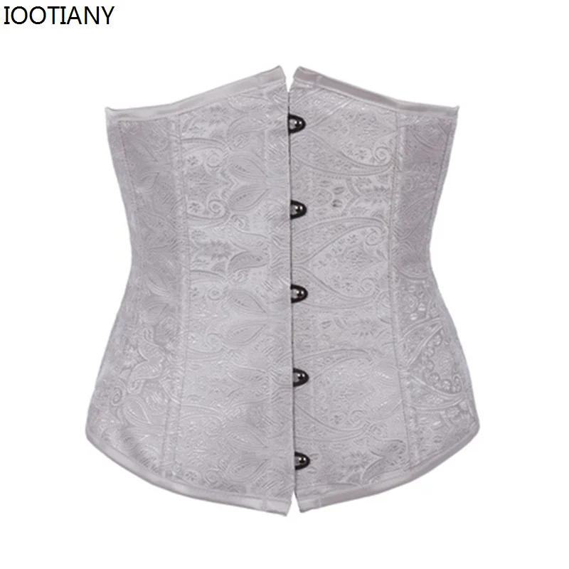 2024 Gothic Sexy Palace Corset Europe And The United States Shaping Bottoming Waist Jacquard Abdomen Girdle Tightening Waistband