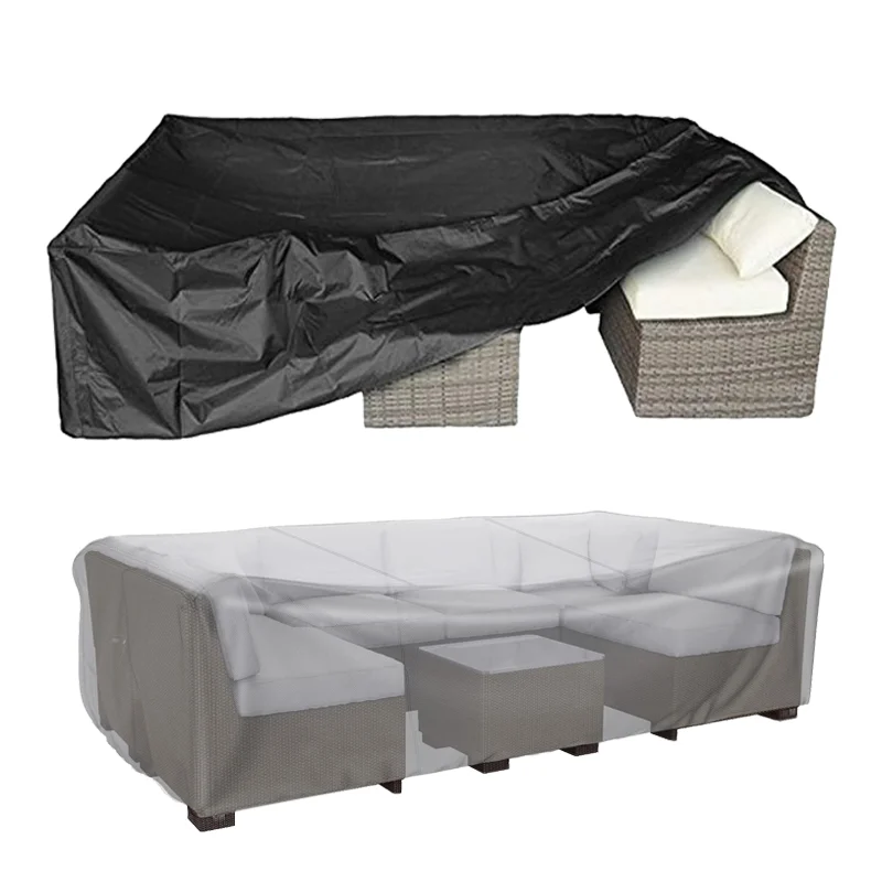 

Factory Price Waterproof Dustproof UV Resistant Durable Patio Garden Furniture Cover for Outdoor Sofa Covers and Table Covers