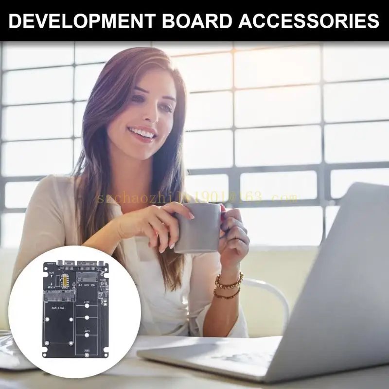 62KA MSATA SSD DISK NGFF إلى SATA3 محول حاوية القرص الصلب الخارجي M.2 NGFF إلى محول الغرض المزدوج