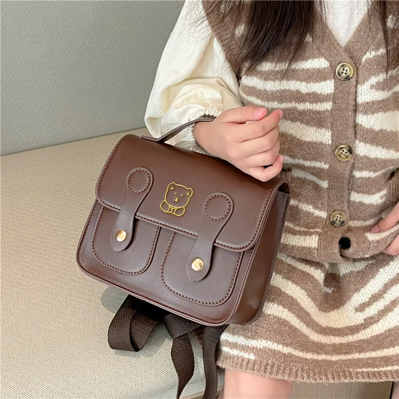 Fashionable Children Backpack Cute Backpack Bear Cartoon Backpack School Bags Mother Kids Bags for Girl Mochila Сумка Женская