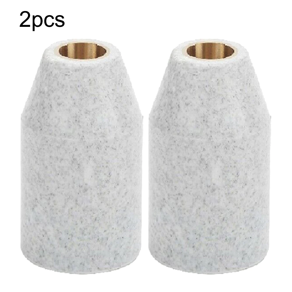 

2pcs 9-8218 Shield Cup Kit Ceramic Nozzle For Thermal Dynamics SL60 SL100 Plasma Torch Plasma Cutters Soldering Supplies