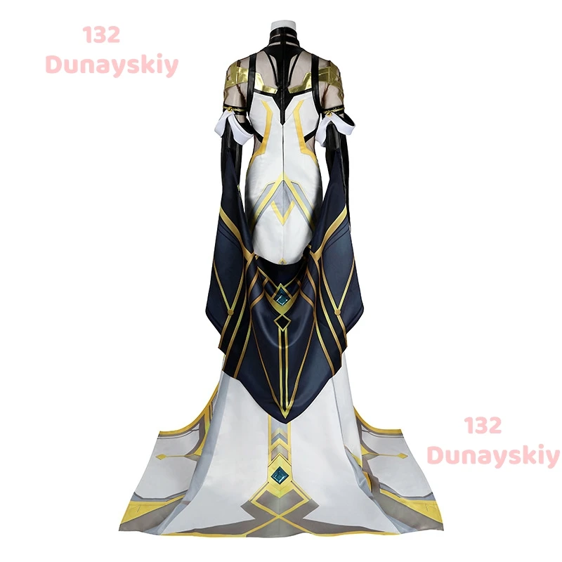 أزياء LOL Mel التأثيرية أزياء القرط الدعامة الموحدة للهالوين كرنفال حفلة عيد الميلاد لعب الأدوار ملابس النساء