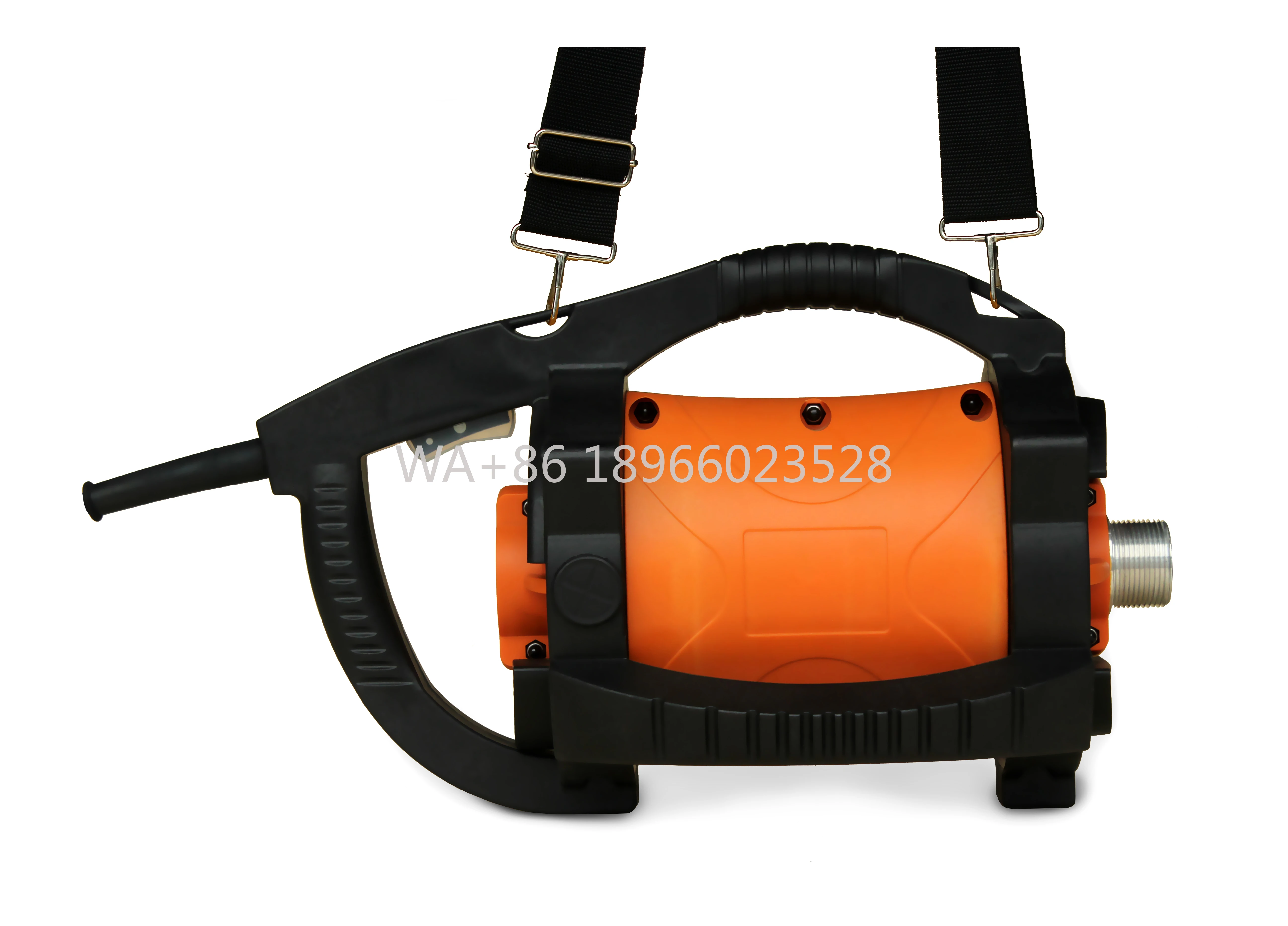 Vibrador de hormigón excéntrico eléctrico portátil de alta velocidad |   X-MAN |   Acoplamiento DE TORNILLO