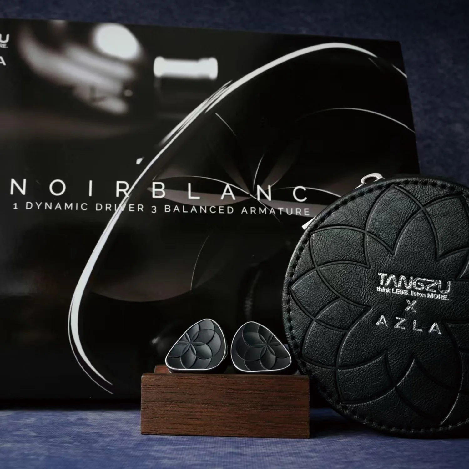 TANGZU X AZLA NOIR BLANC 1 Dynamic Driver 3 جهاز مراقبة المحرك المتوازن داخل الأذن #5