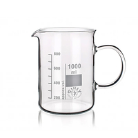 SIMAX BEAKERS, LOW FORM, WITH HANDLE, Borosilicate glass, 1632417011