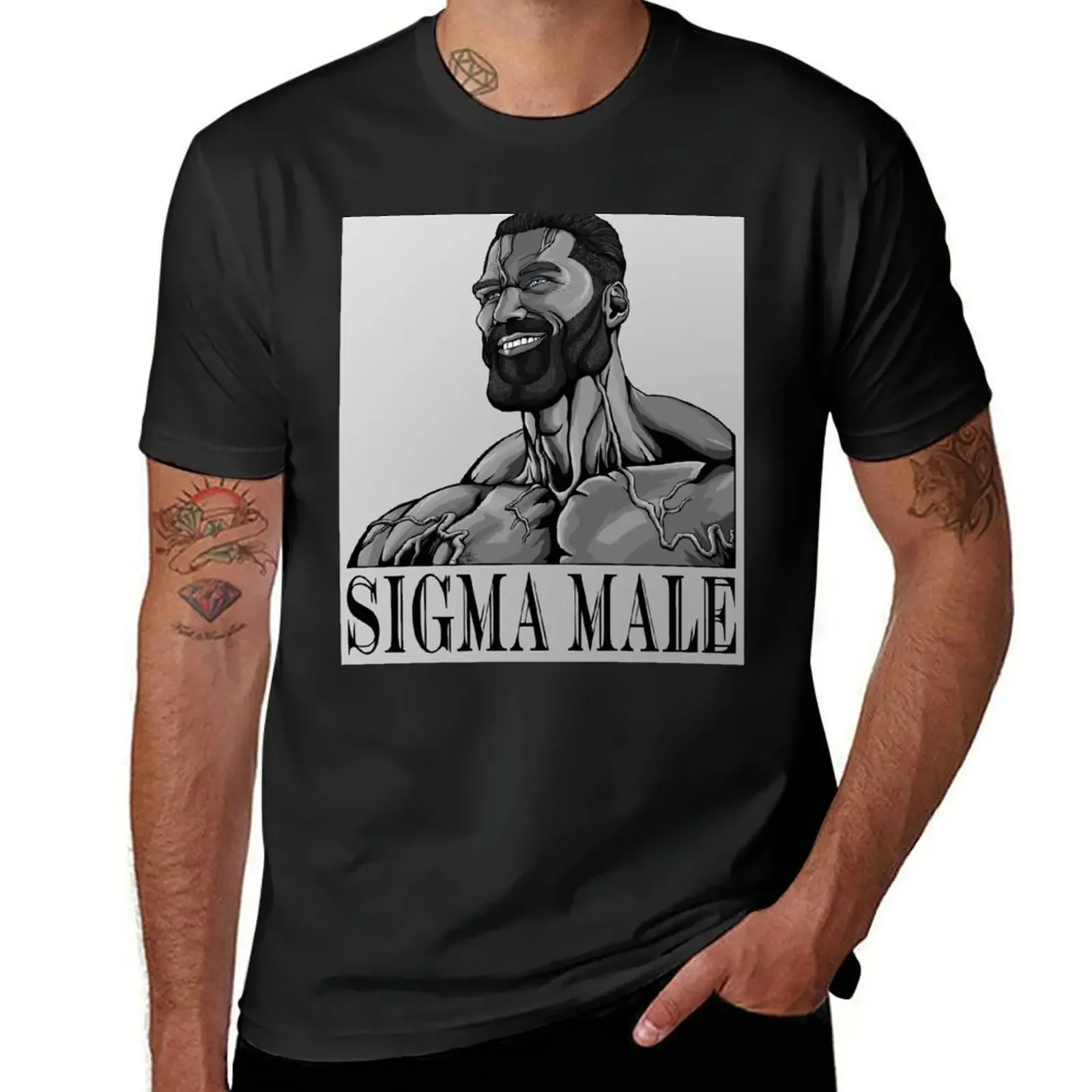 SIGMA MALE T-Shirt customizeds quick-drying men workout shirt