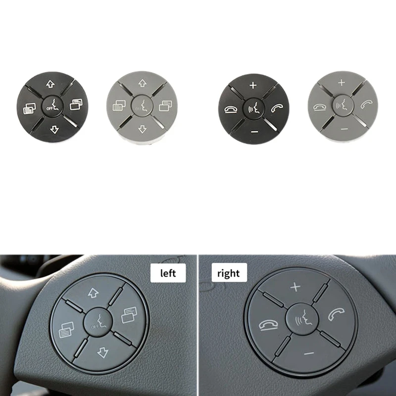 Car Steering Wheel Switch Control Buttons Multi-Function Switch Buttons For Mercedes Benz ML GL W164 R-Class W251