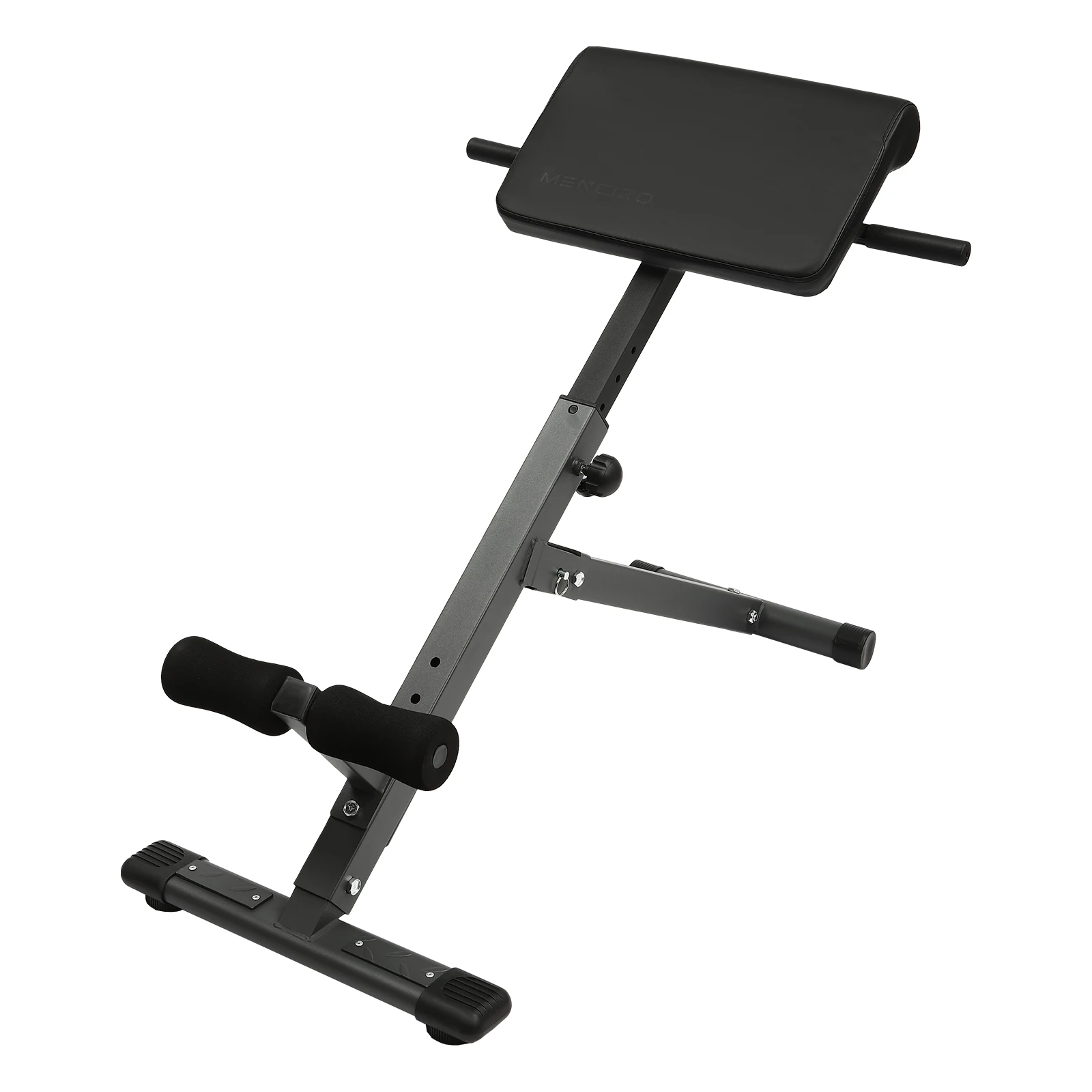 Roman Chair Back Extension Machine - Lower Back Hyperextension Bench Adjustable