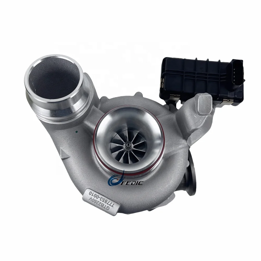 MFS Turbocharger GTB2260VK 777853 Turbine for BMW 325D 330D 330XD 525D 530D 730D X5 X6 E90 E91 E92 E93 N57D30 150KW 204HP