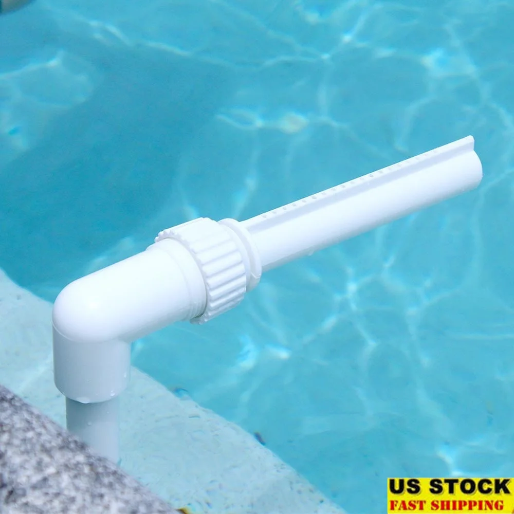 نافورة الشلال حمامات السباحة رذاذ قابل للتعديل سهل الإعداد تحت الماء محور ديكور مريح الصوت يناسب العودة 1.5 بوصة