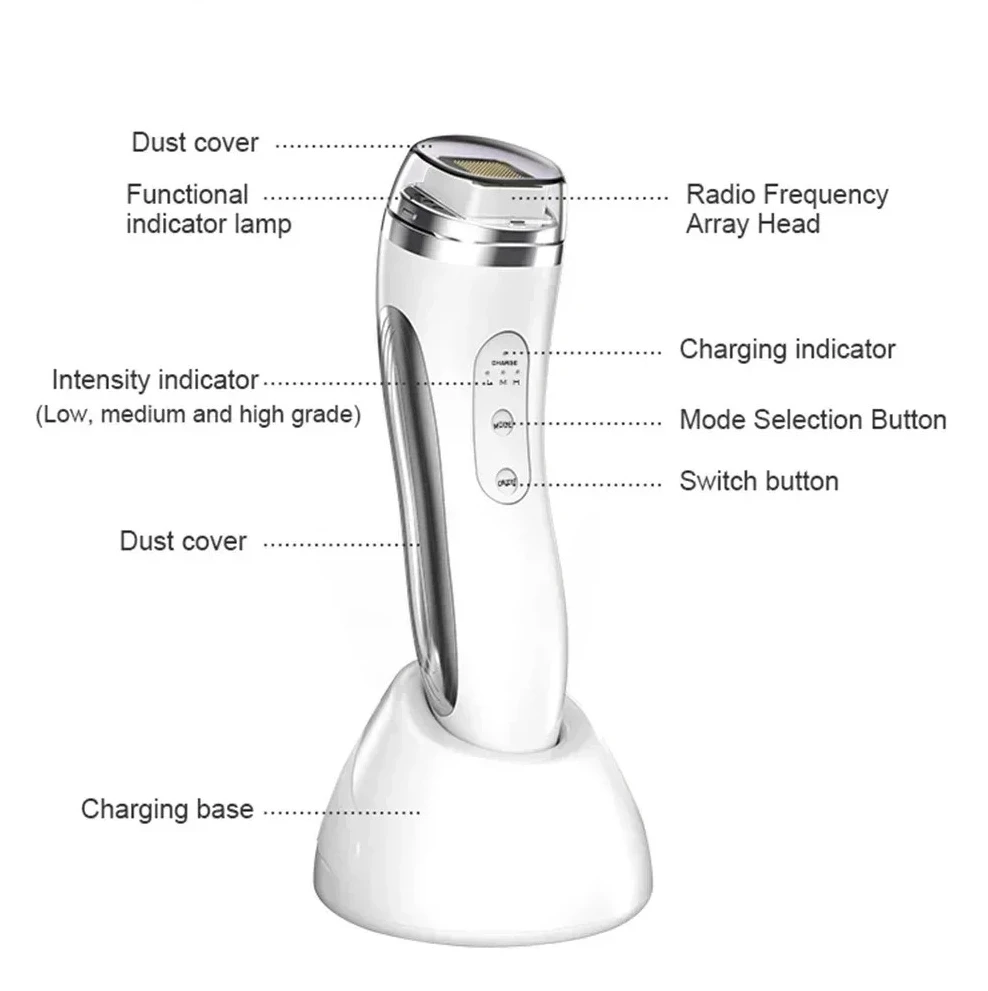 Z 2026 Rf High Frequency Facial Care Radio Frequency Dot Matrix Wrinkle Removal Skin Tightening Lifting Device