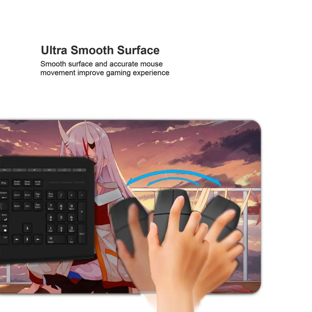 4 Mouse Pad Desk Mouse Pad Cute HD Desk Pad Extended Gaming Keyboard Mats Large 100x50cm XXL Gamer Mousepad