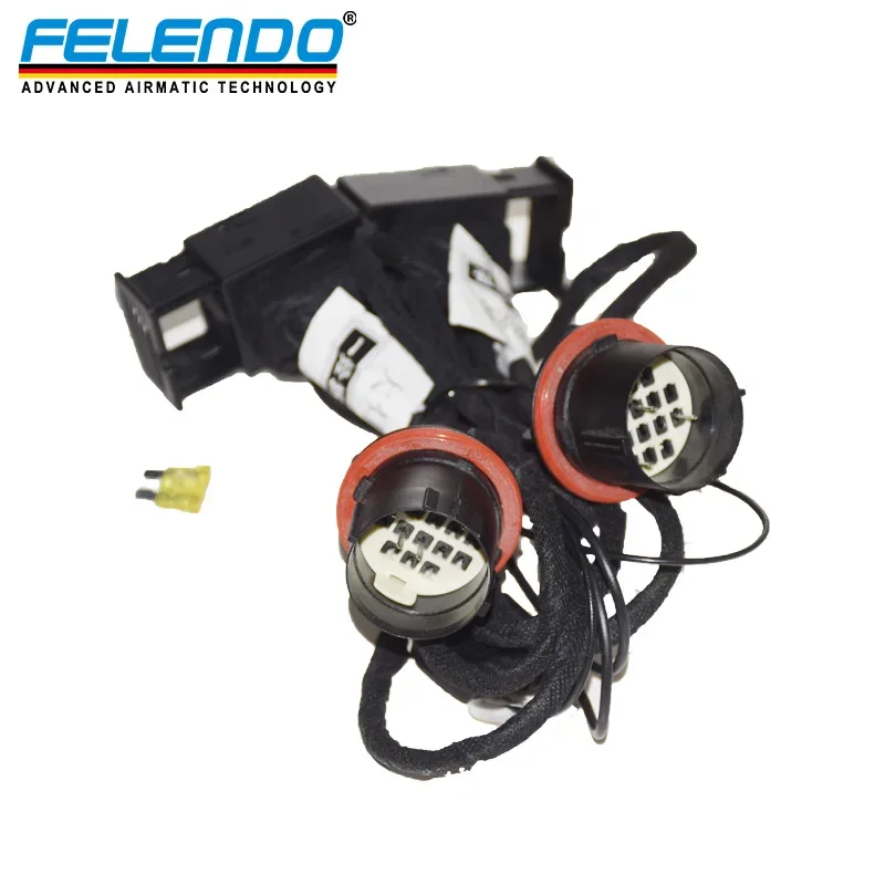 FELENDO 2018 range a rover sport headlight adapter car body parts l494 headlamp Wiring Adapter Cables