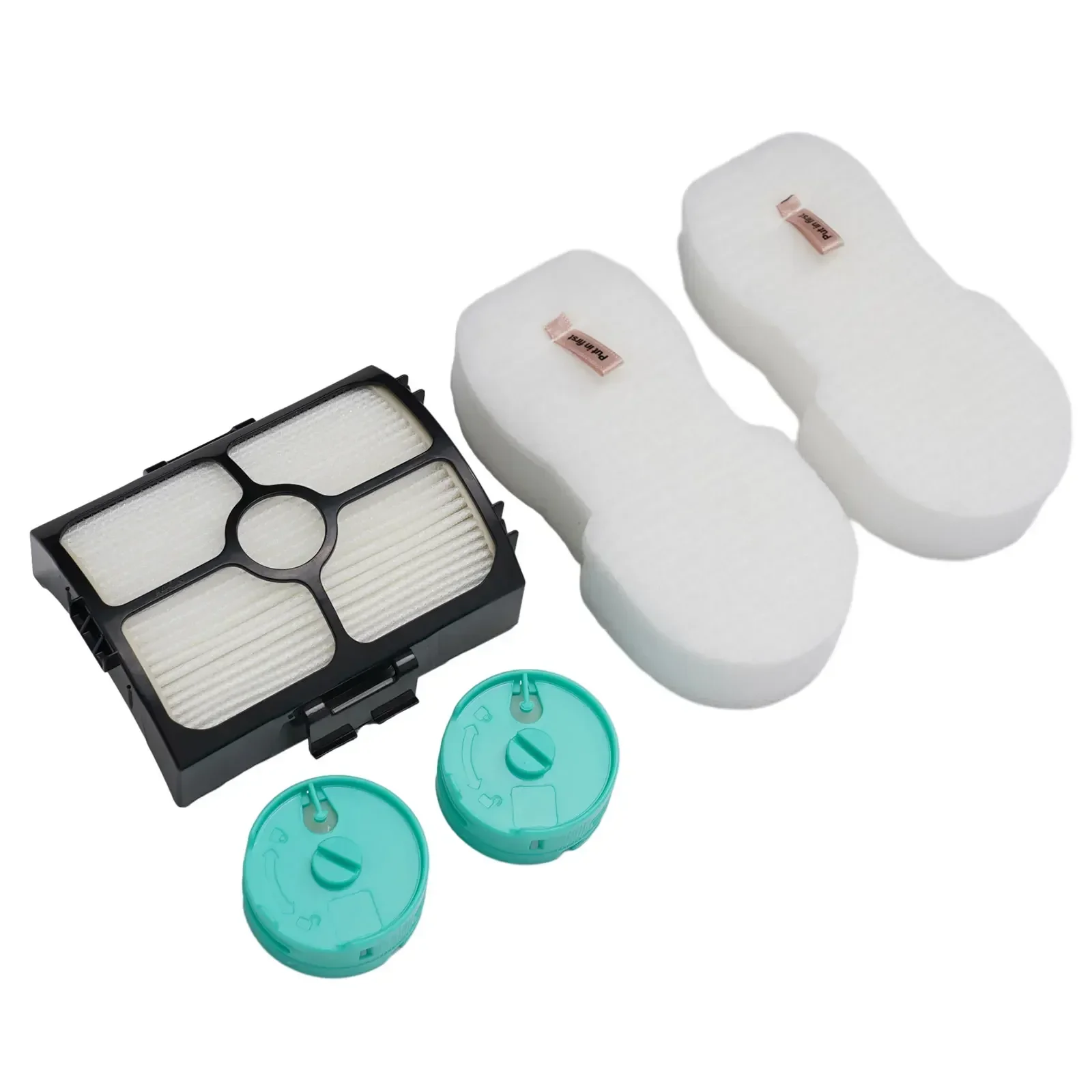 Pré-Motor Filtros Kit de Ferramentas de Limpeza, Novo, Não-Tóxico, Eco-friendly, de Alta Resistência para Tubarão Stratos, 5 pcs