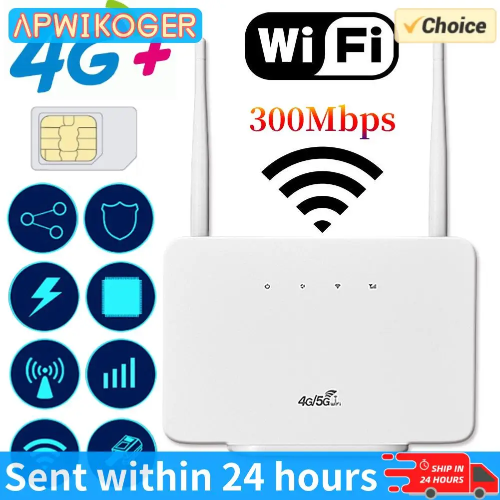 

Беспроводной маршрутизатор 4G, 300 Мбит/с, 4G LTE CPE-маршрутизатор, модем, внешняя антенна со слотом для SIM-карты, вилка европейского стандарта для домашних путешествий, работы