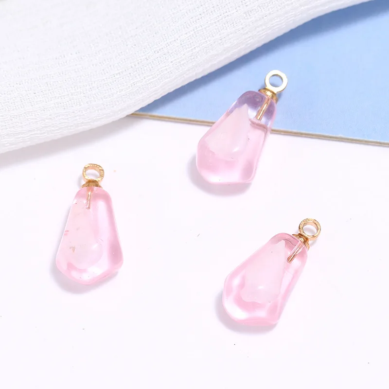 10 قطعة بذور الرمان الراتنج المعلقات الفاكهة Charms DIY بها بنفسك القرط قلادة سوار مجوهرات المفاتيح صنع الفاكهة اكسسوارات