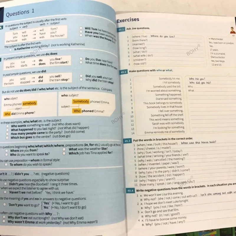 Imagem -06 - Cambridge Elementary English Grammar Advanced Essential Inglês em Uso Teste Livro Profissional Audio Preparação