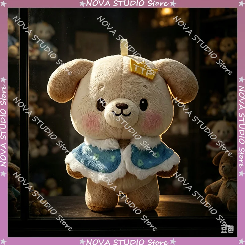 Плюшевая игрушка DMD CP Teeteepor BokBear, 10 см, милая мягкая хлопковая игрушка, брелок-подвеска, подарок для коллекционеров, фанатов и любителей.