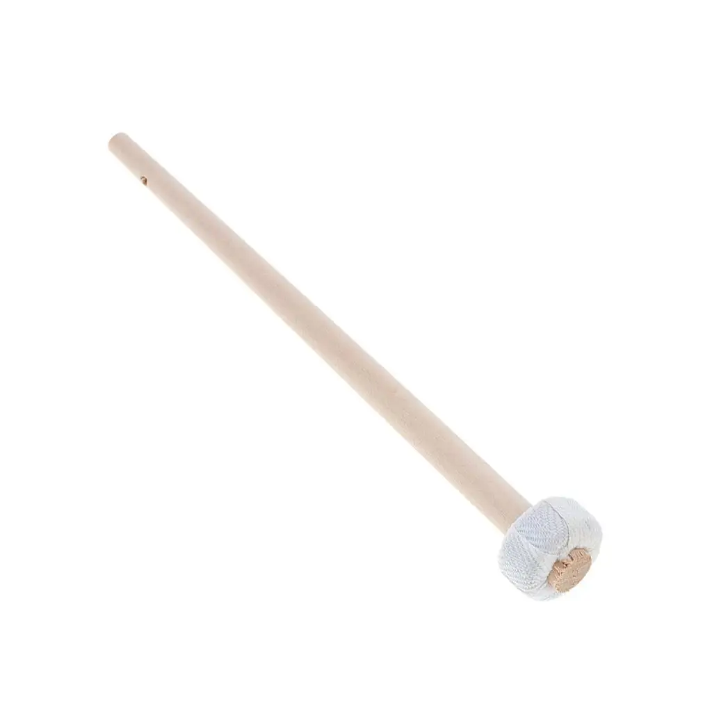 1pc Small Wooden Cymbal Chinese Gong Mallet Hammer Stick Percussion Instrument Accessory