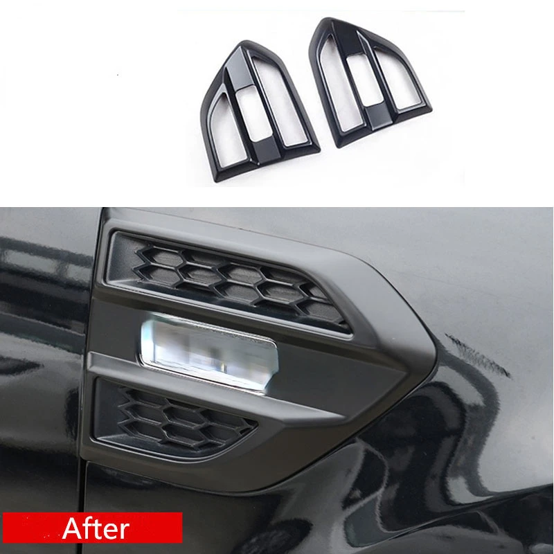 Everest Endeavor 2016 -2019 Car Accessories ABS Matte Black Fender Side Guards