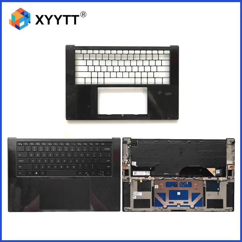 

Replace New Cover For XPS 15 9500 Precision 5550 M5550 FDQ50 Upper Case Palmrest Cover Touchpad Keyboard Backlight 0DKFWH DKFWH