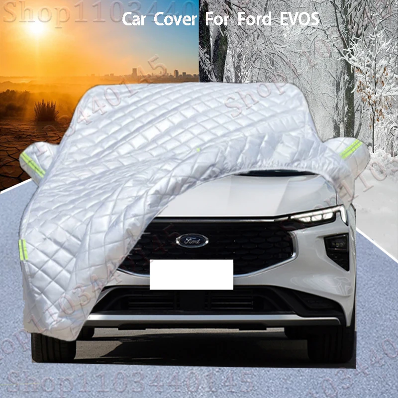 

For FORD EVOS Car Cover Delivers Hail Protection, Scratch Guard, prevents paint peelingRain & Snow Resistance