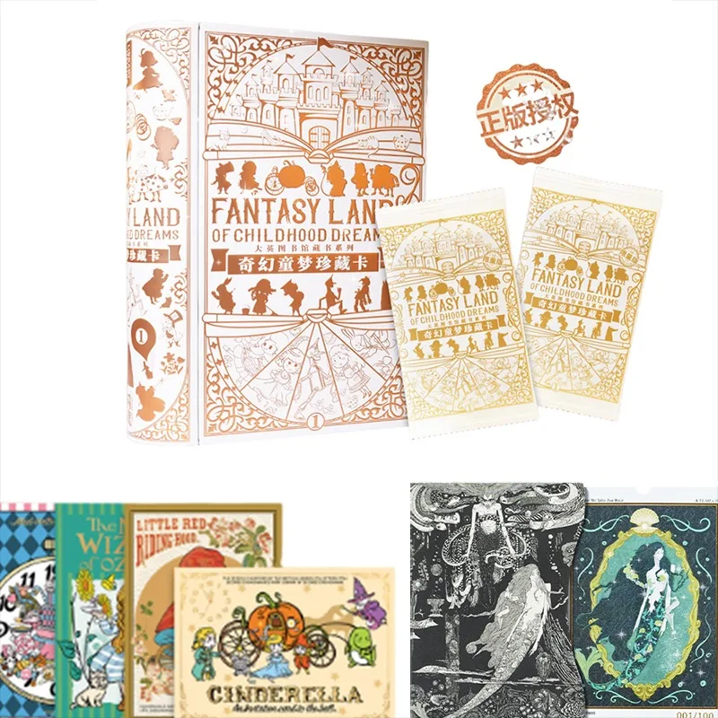 carte-amusante-de-bibliotheque-britannique-serie-de-reves-fantastiques-pour-enfants-carte-de-collection-boite-cadeau-edition-anime-jouets-cadeaux-peripheriques