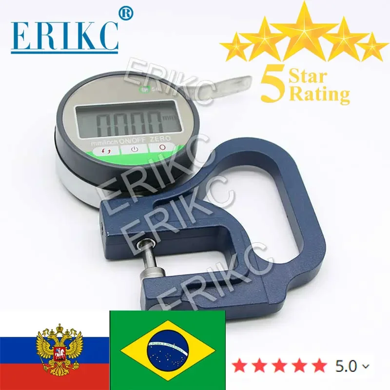 New Maual Micrometer Gauge Caliper 0.01mm and 0.001mm Shims Thickness Gasket Washer Measuring Instruments E1024080