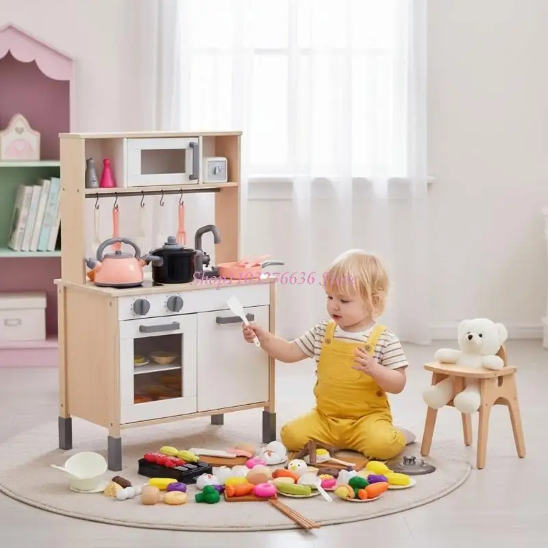 R6FD Veilig keukensimulatiespeelgoed Willekeurige productiemodellen Educatief geschenk voor vroege kinderjaren