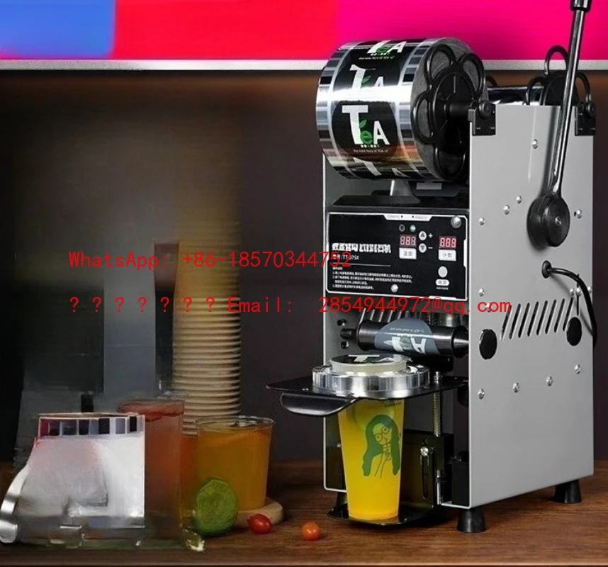 Cup Drink Sealing Machine Milk Tea Shop Sealing Machine Semi-Automatic Commercial