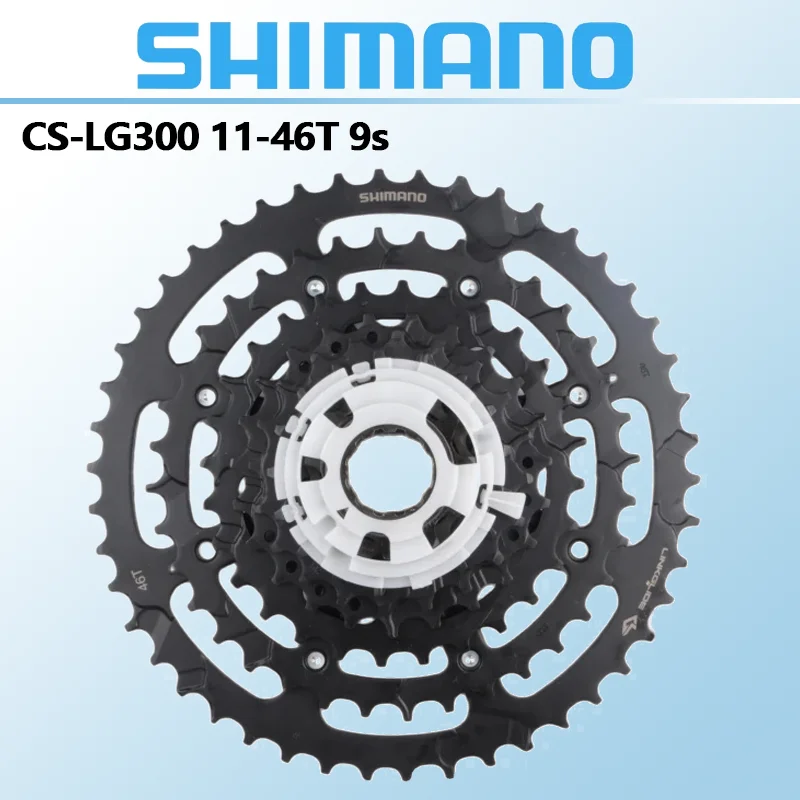 SHIMANO LINKGLIDE CS-LG300 Cassette 9speed 10speed 11-36T 41T 46T 48T CUES U4000 Series Sprocket 9V 9S 10S Origibal Bike Parts