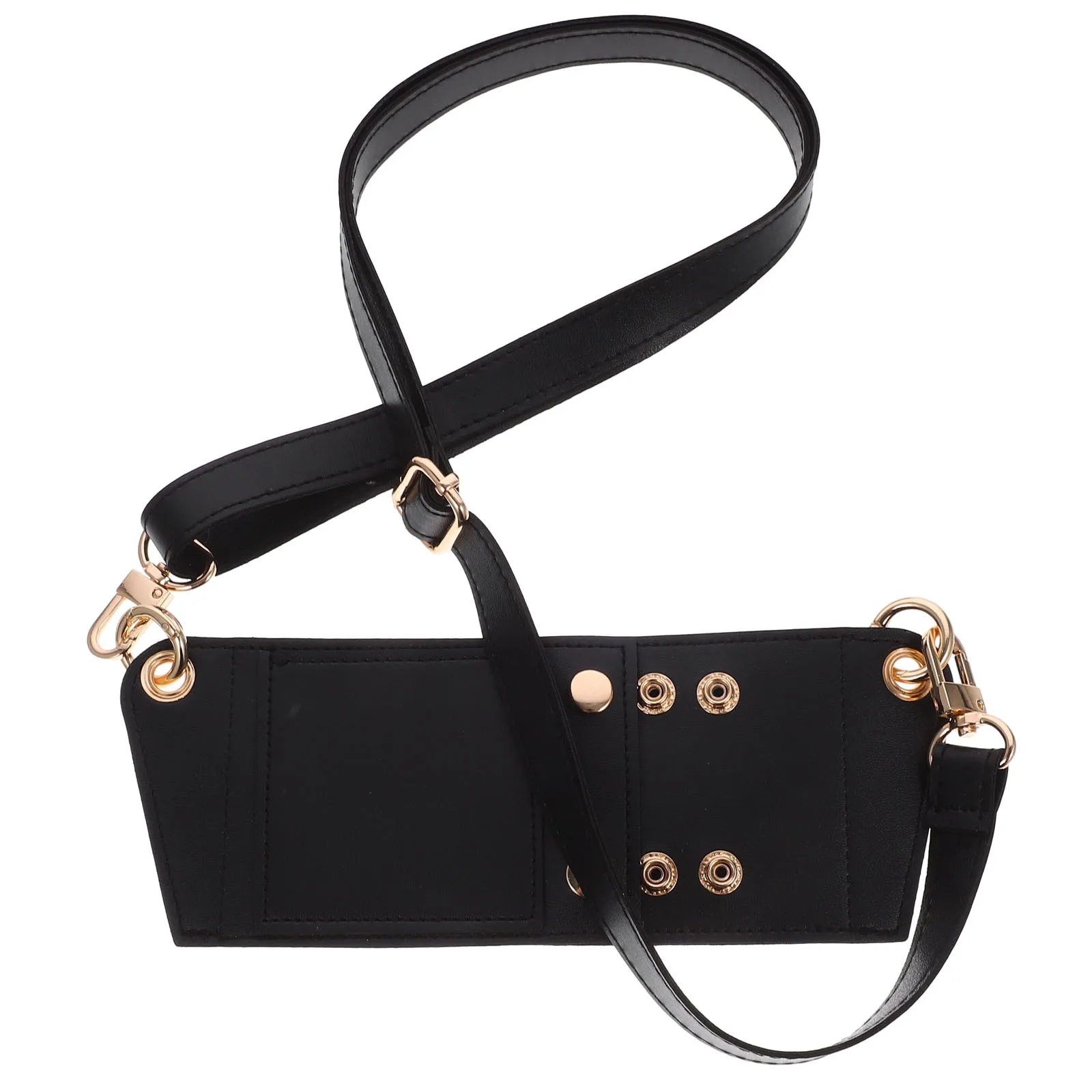 

Water Bottle Carrier Bag Multi-Functional PU Aluminum Alloy Outdoor Protective Cup Cover Lightweight Portable Drink Bottle