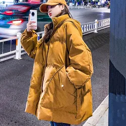 Winter Down Jacket, Loose and Thick Fashionable Western-style Bread Jacket Popular, Women's 2024 New Model