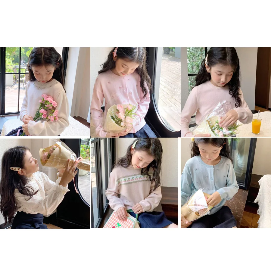 

Per-sale 2025 BP Autumn Winter Girls Sweater Kids Sweaters for Girls Kids Cotton Set Print Shirt for Girl Children Soft Sweater