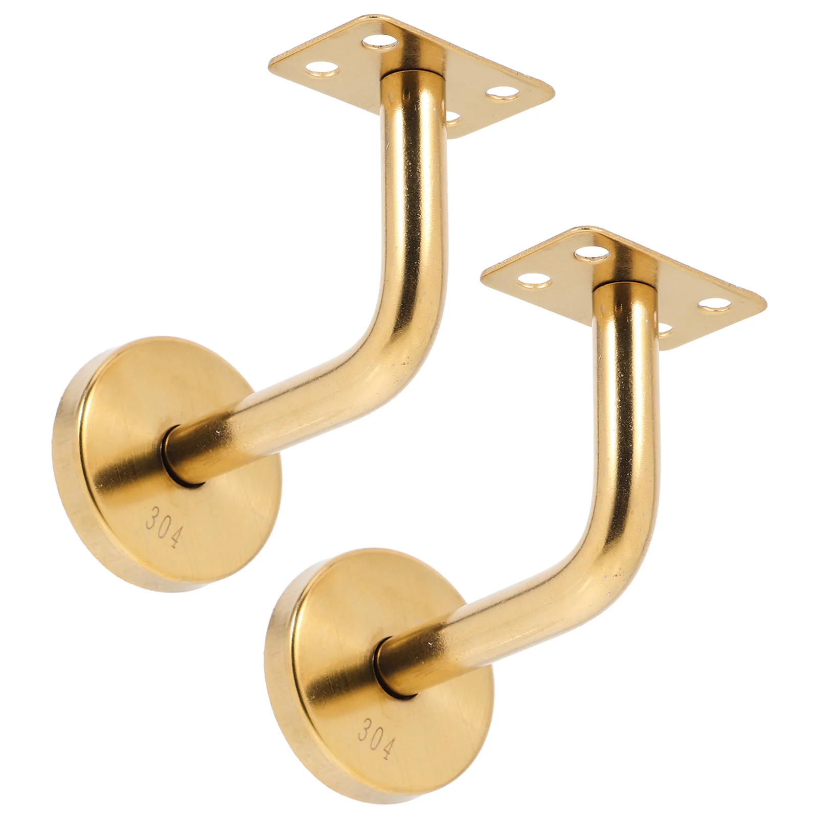 

Staircase Handrail Bracket Mounts Brackets Banister Wall Railing Hardware Attachment