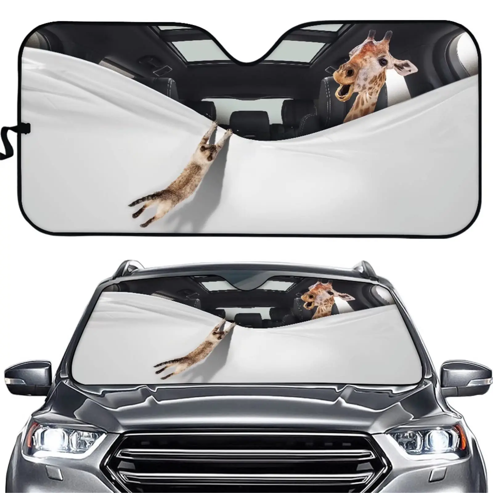 Bichon Frize Family Car Sun Shade, Bichon Frize Gifts, Bichon Frize Car Accessories, Home Decor, Dog Lover Gifts LNG202112A80