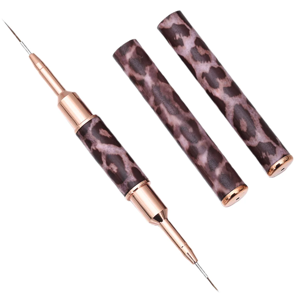 

Nail Design Brushes Detail Pen Graffiti Double-ended Liner Fine Detailing Painting Pens for Drawing Manicure
