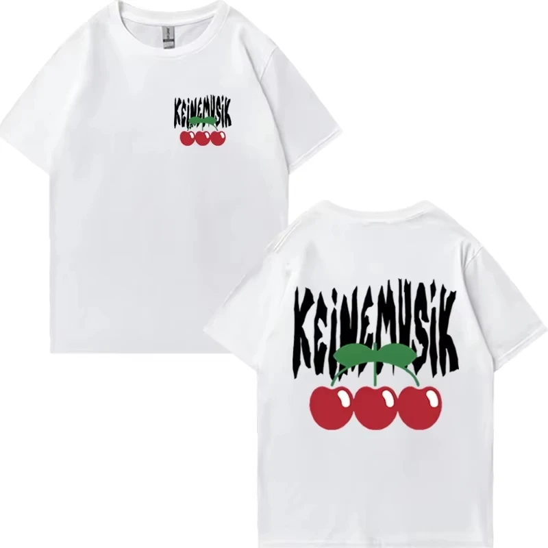 New Keinemusik X Pacha GraphicT Shirt Men Women Fashion Street  Short Sleeve Tee Men Hip Hop Tops Clothes Sportwear