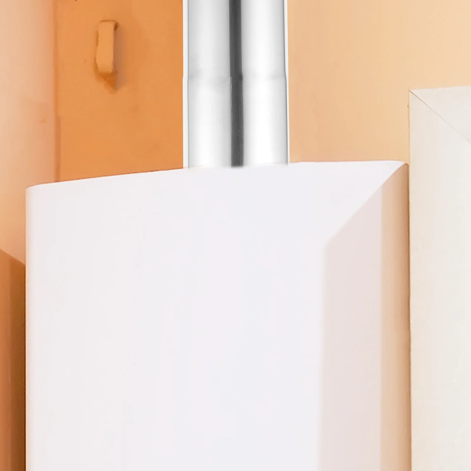 

1Set Metal Vent Smoke Straight Tube and Elbow Adapter Stainless Steel Flue for Wood Stove Efficient Odor Elimination System