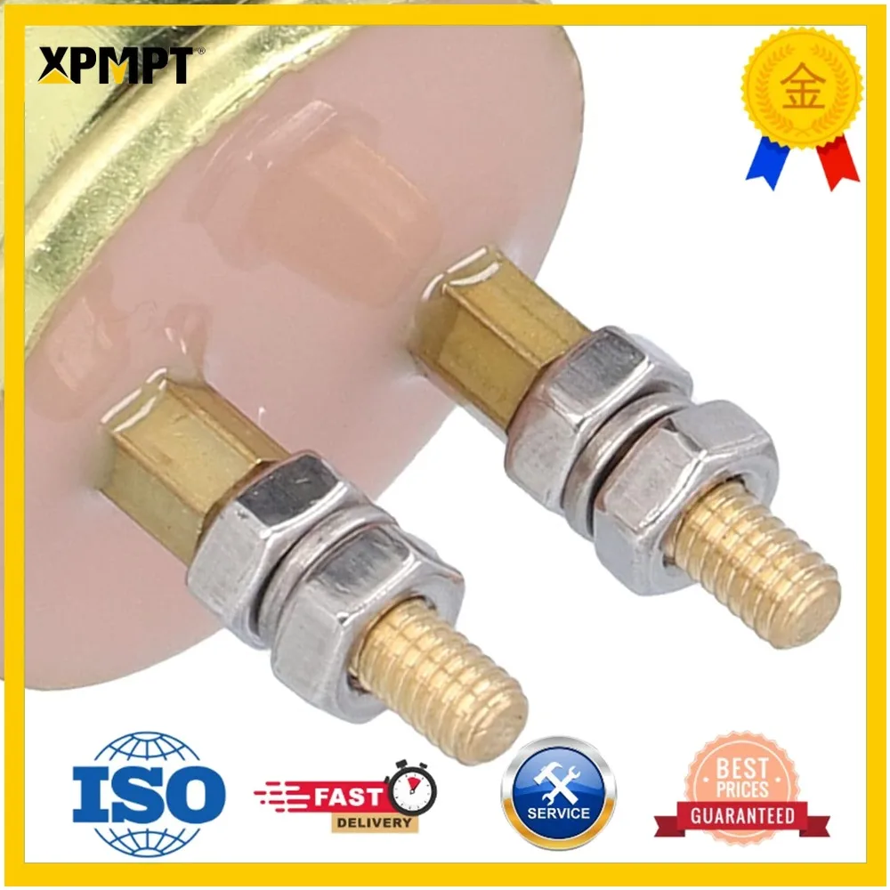 Engine Temperature Sensor Steel Weather 2 Pin Interface OEM Replacement for Kobelco SK200 6 and Kato HD700 7 Excavators