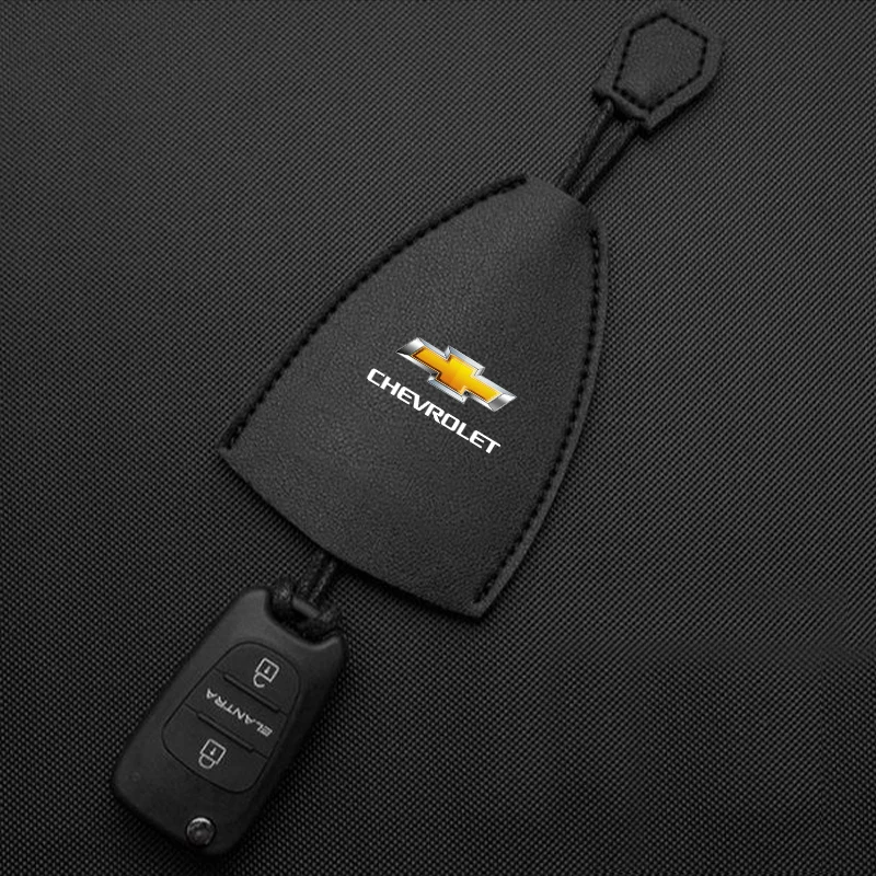 1Pcs Car Key Chain Storage Bag Split Car Key Case Key Case Car Styling For Chevrolet Spark Silverado Trailblazer Cruze Captiva