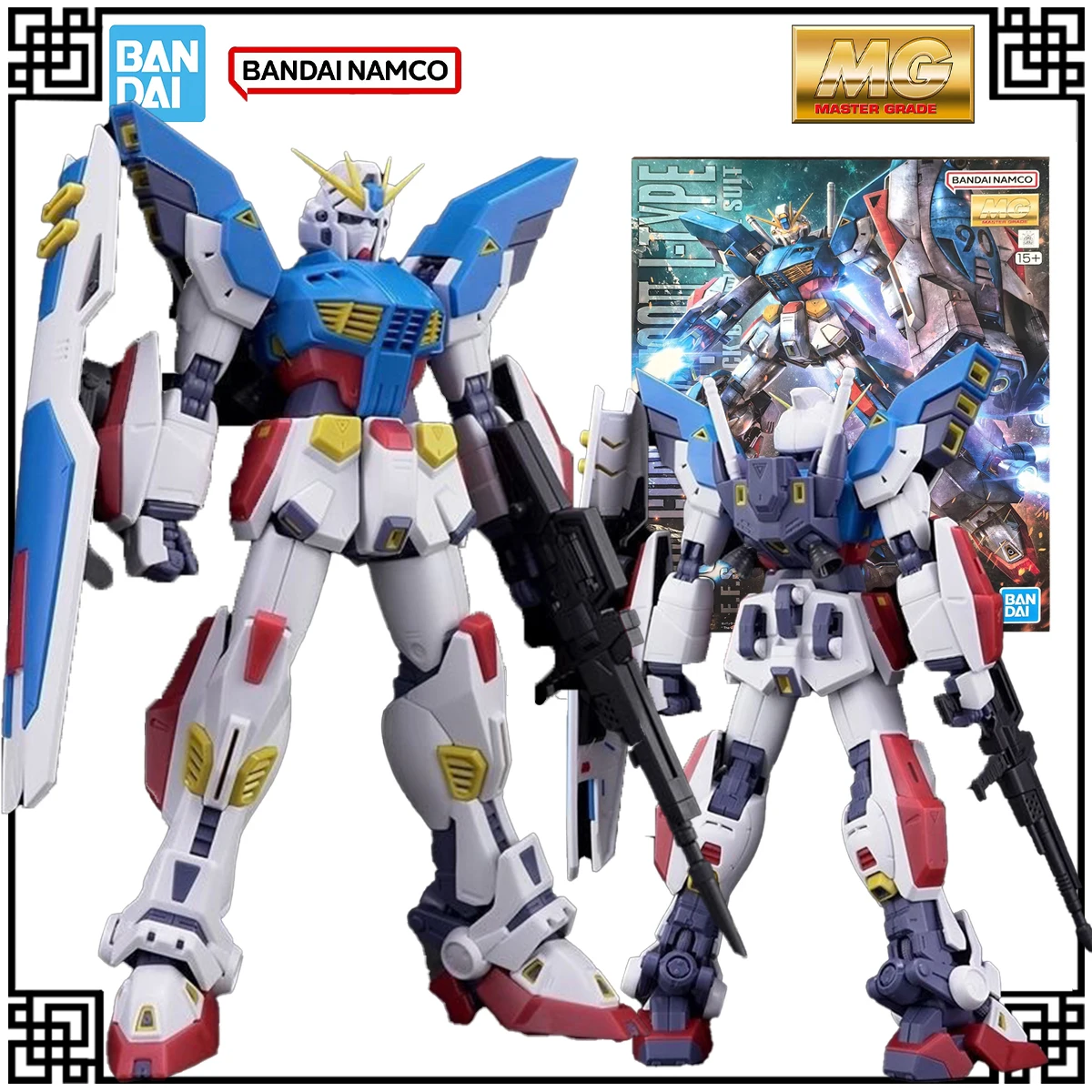 

В наличии Оригинальный комплект модели Bandai Gundam MG 1:100 Gundam F90 2 I Тип Фигурки Игрушки для детских подарков Рождественские подарки